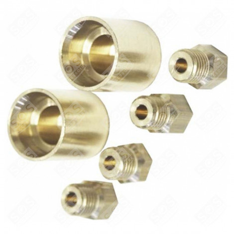 JEU D'INJECTEURS, GICLEURS BUTANE PROPANE FOUR, CUISINIÈRE - AS0028332