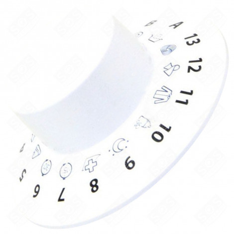 BOUTON PROGRAMMATEUR D'ORIGINE MACHINE À LAVER, LAVE-LINGE - C00295475