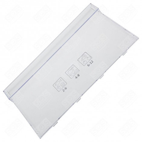 FAÇADE DE TIROIR  404X404X170 MM D'ORIGINE FRIGO, RÉFRIGÉRATEUR, CONGÉLATEUR - 4634610200
