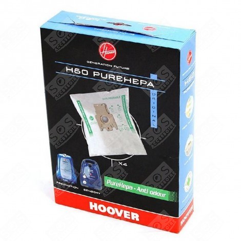 4 SACS ANTI ODEURS H60 D'ORIGINE ASPIRATEUR - 35600392