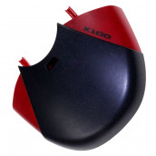 Couvercle rouge du compartiment à poussière Couvercle rouge du compartiment à poussière