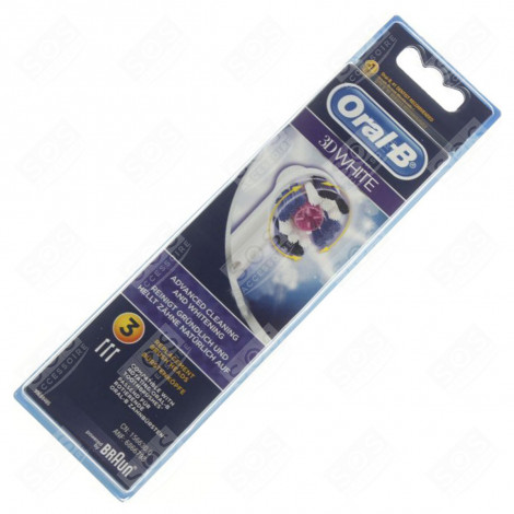 BROSSETTE EB18 (X3) BROSSE À DENTS ÉLECTRIQUE - 64708759