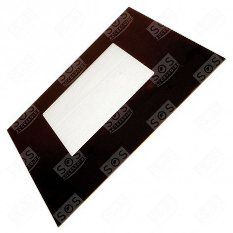 VITRE EXTÉRIEURE COULEUR BRUNE FOUR, CUISINIÈRE - 92X5799