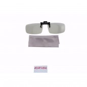 Lunettes passives a clip sans branches avec lingette AGF420