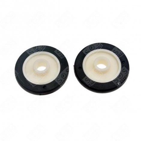 LOT DE 2 GALETS SUPPORTS TAMBOURS D'ORIGINE