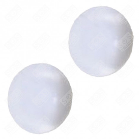 LOT DE 2 CAPOTS DE VIS DE POIGNÉE (337) FRIGO, RÉFRIGÉRATEUR, CONGÉLATEUR - 45X4120