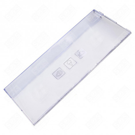 FAÇADE DE TIROIR D'ORIGINE 400X170 MM FRIGO, RÉFRIGÉRATEUR, CONGÉLATEUR - 4640620100