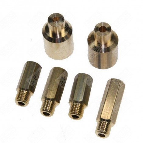 KIT D'INJECTEURS, GICLEURS GAZ NATUREL / GAZ DE VILLE FOUR, CUISINIÈRE - 76X3495