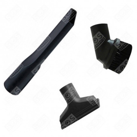 KIT ACCESSOIRES AVEC BROSSE, EMBOUT + BROSSES MEUBLE ASPIRATEUR - 45120296