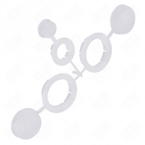 CACHE-VIS ARRIÈRE D'ORIGINE MACHINE À LAVER, LAVE-LINGE - 1325039020