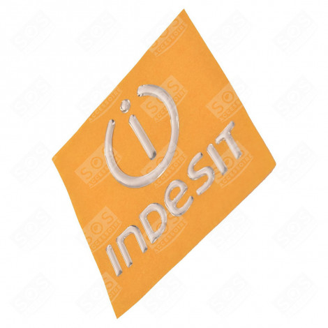 PLAQUE MARQUE CHROMÉE D'ORIGINE FRIGO, RÉFRIGÉRATEUR, CONGÉLATEUR - C00094380