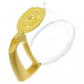 Verseuse + couvercle jaune