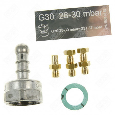 KIT INJECTEUR, GICLEUR BUTANE PLAQUE DE CUISSON - 4431100195