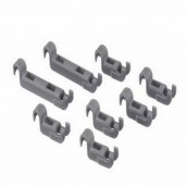 Clips pour ratelier panier inférieur (8pcs) Clips pour ratelier panier inférieur (8pcs)