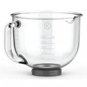 AX550 Bol en verre 5L gradue pour robots KMIX