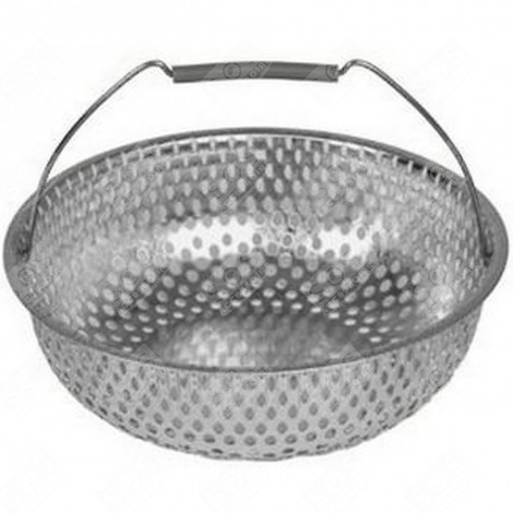 (D) cocotte minute seb inox 8 litres avec panier et soupape