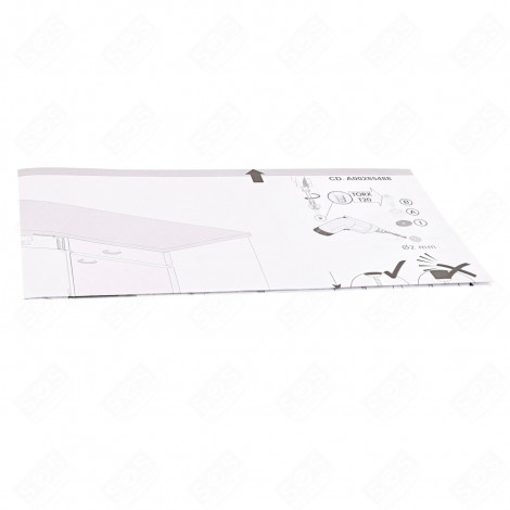 GABARIT DE PERÇAGE LAVE-VAISSELLE - 140002854176