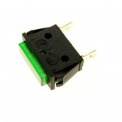 Voyant vert 32mm x 11mm - 2 cosses