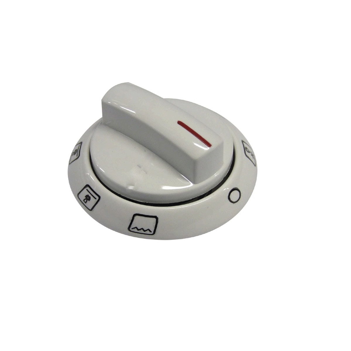 Bouton de Four Noir Commandes de cuisinière contrôle Interrupteur de