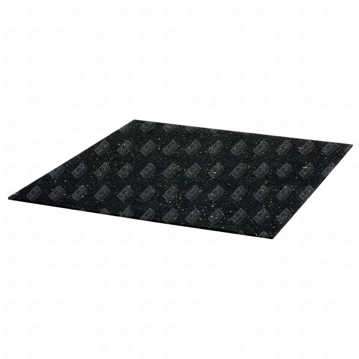 Tapis anti vibration etm® 60x60cm, caoutchouc isonoriant, isolant, idéal  machine à laver, batterie, etc.