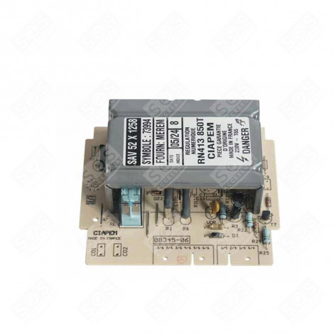 CARTE DE PUISSANCE D'ORIGINE MACHINE À LAVER, LAVE-LINGE - 55X1162