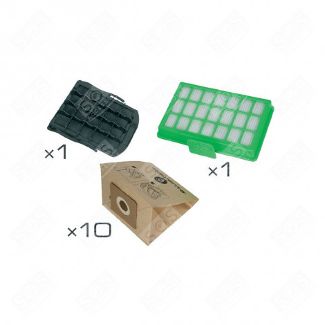 KIT SAC PAPIER + FILTRE ASPIRATEUR - ZR007001