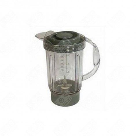 BOL BLENDER ACRYLIQUE GRIS COMPLET ROBOT MÉNAGER - KW695300