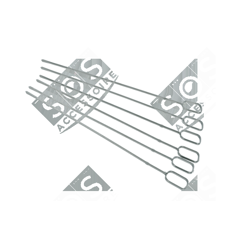 BROCHE*6 RACLETTE, GRIL, WOK - TS-01028760