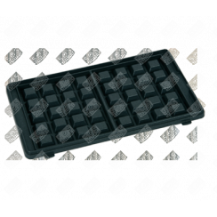 Plaque à gaufre inférieure