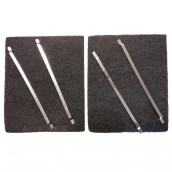 Filtre à charbon  335X278 mm