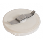 Support blanc avec couteau