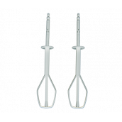 Fouets x2 roses en plastique