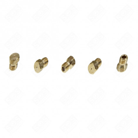 JEU D'INJECTEURS, GICLEURS GAZ BUTANE FOUR, CUISINIÈRE - 900402