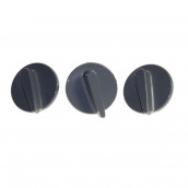 Bouton gris x3