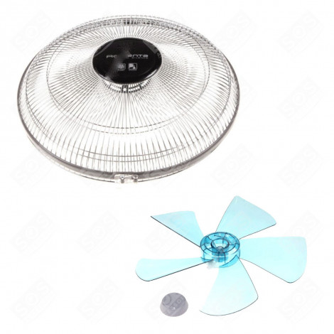 HÉLICE DE VENTILATEUR + GRILLE DIVERS PETIT MÉNAGER - CS-00122661