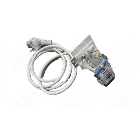 CÂBLE D'ALIMENTATION 3X1 SCHUKO ET FILTRE ANTI PARASITE LAVE-LINGE - C00091633