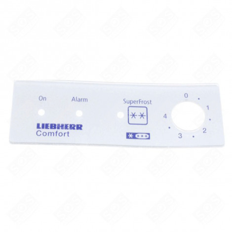 FOLIO BANDEAU DE COMMANDE FRIGO, RÉFRIGÉRATEUR, CONGÉLATEUR - 7736695