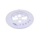 Flasque couvercle blanc