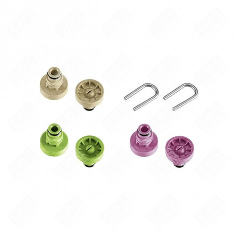 JEU DE RECHANGE BUSES T-RACER 350 D'ORIGINE NETTOYEUR VAPEUR - 26433350, 2.644-081.0 