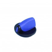 Bouton tournant  6x5 blue Bouton tournant  6x5 blue