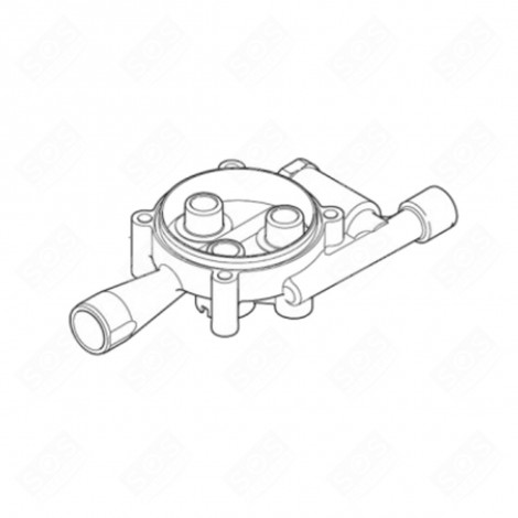 BLOC CYLINDRE CULASSE ET GUIDE PISTONS ASPIRATEUR - 127440079