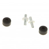 2x smal wheels 2x smal wheels