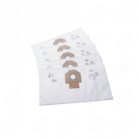 FLEECE FILTER BAG 5 PCS ATTIX 40/50 ASPIRATEUR - 302004004, 107419592