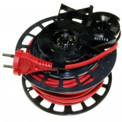 Enrouleur avec cordon d'alimentation