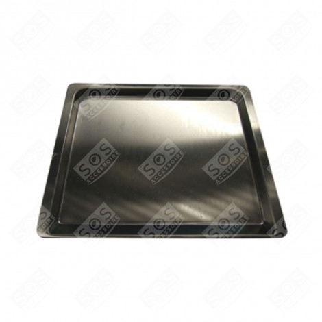 PLAQUE PÂTISSERIE ALUMINIUM D'ORIGINE  370X460X30 MM FOUR, CUISINIÈRE - 00438155