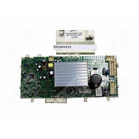 CARTE ÉLECTRONIQUE, MODULE DE COMMANDE MACHINE À LAVER, LAVE-LINGE - C00254533, 482000030383