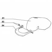 Capot tête repère 81