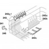 Panier inférieur (repère 243)