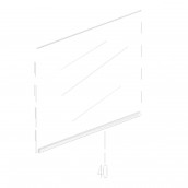 Vitre intérieure (repère 40)          -    520X400 mm