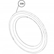 Cadre extérieur de hublot (repère 339) Cadre extérieur de hublot (repère 339)